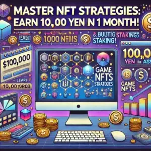 最新NFT戦略を学んで1か月で収入アップ！初心者向けの資産形成実践講座