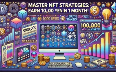 最新NFT戦略を学んで1か月で収入アップ！初心者向けの資産形成実践講座